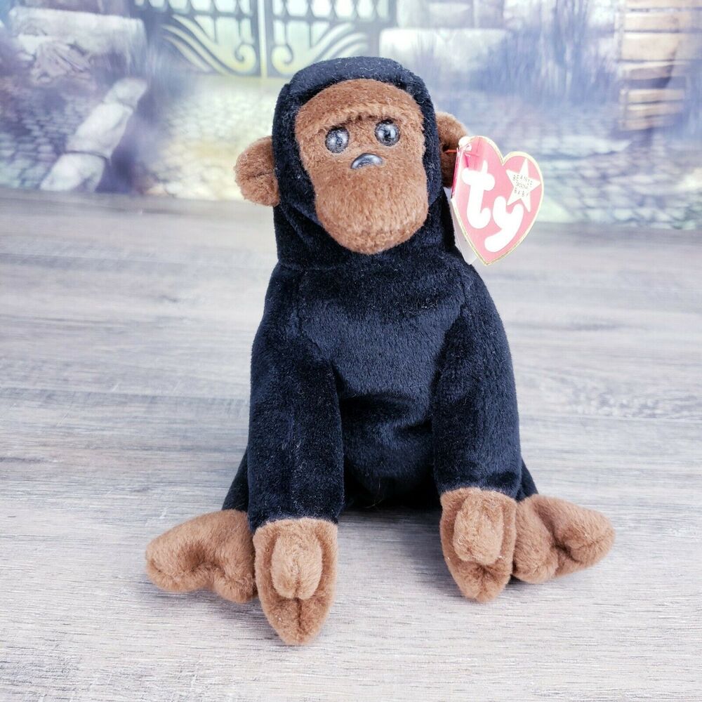 Ty Beanie Babies Congo the Gorilla Plush 6" NWT